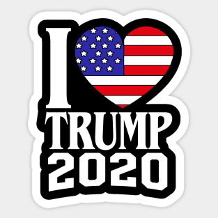 Vote for Donald Trump Election 2020 politics republican gift Sticker